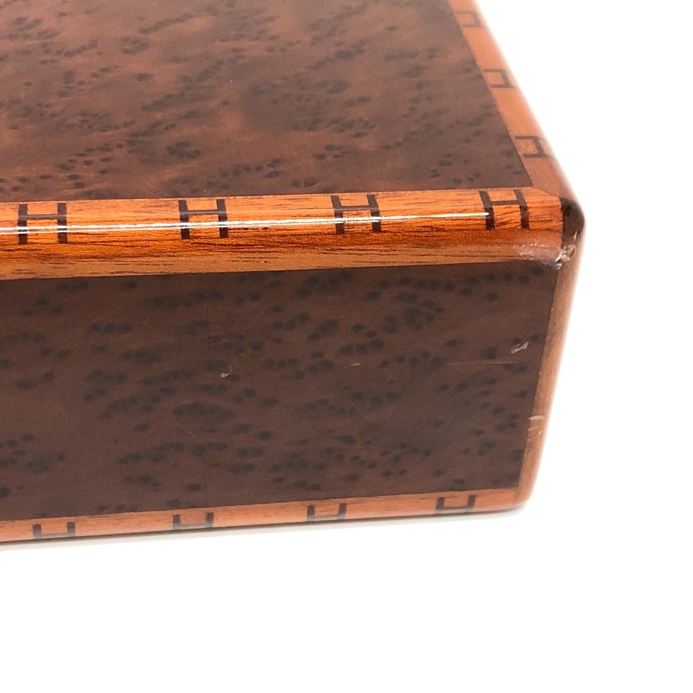 エルメス　ウッド ティッシュボックス HERMES エルメス ティッシュボックス ティッシュケース 雑貨 ウッド