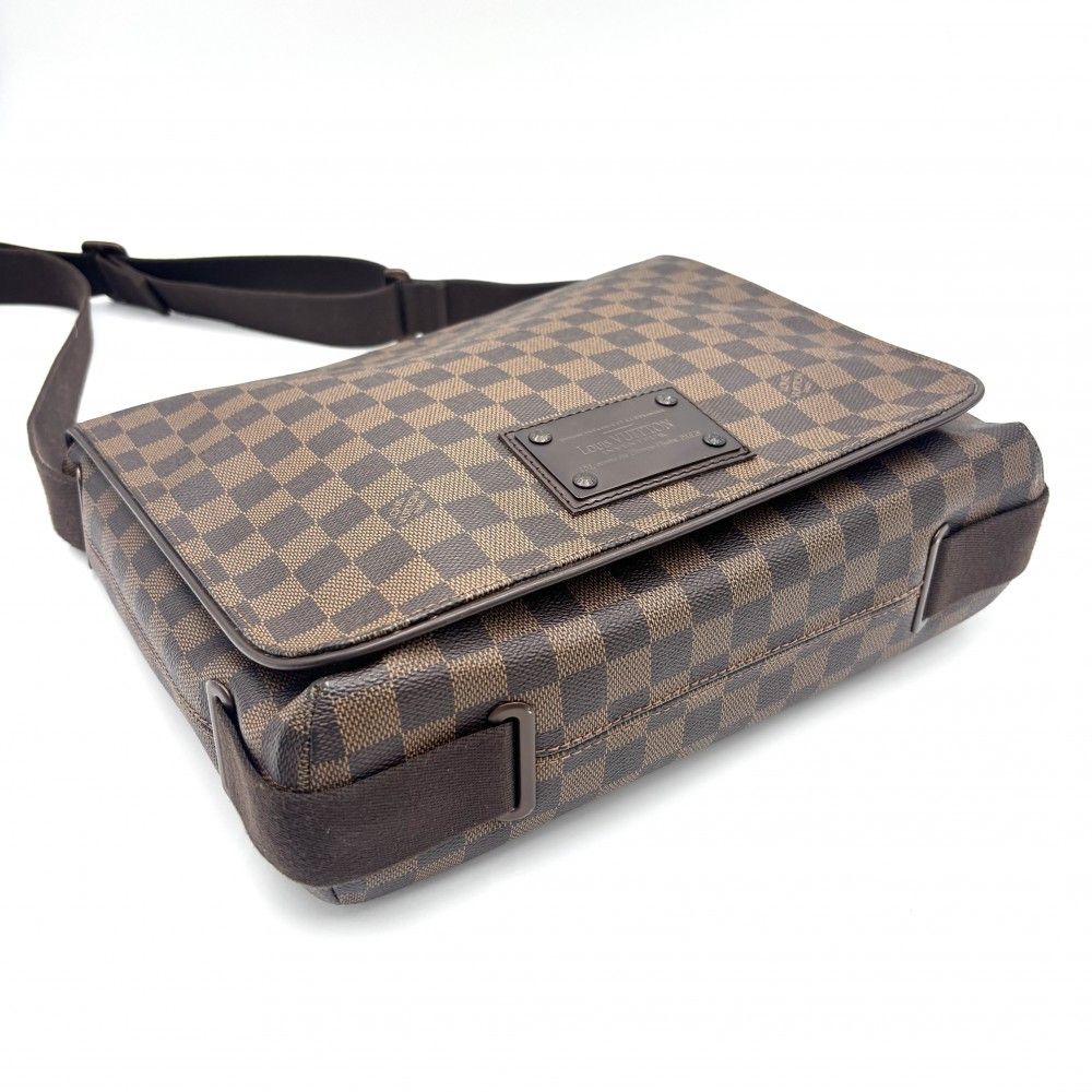 LOUIS VUITTON ルイ ヴィトン ダミエ ブルックリンMM ショルダーバッグ