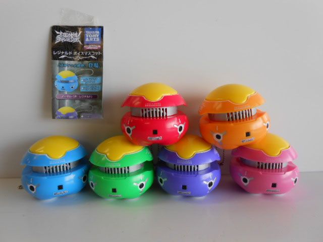 ♯Iwa06QZファイアボールチャーミングレジナルドボイスマスコ6種