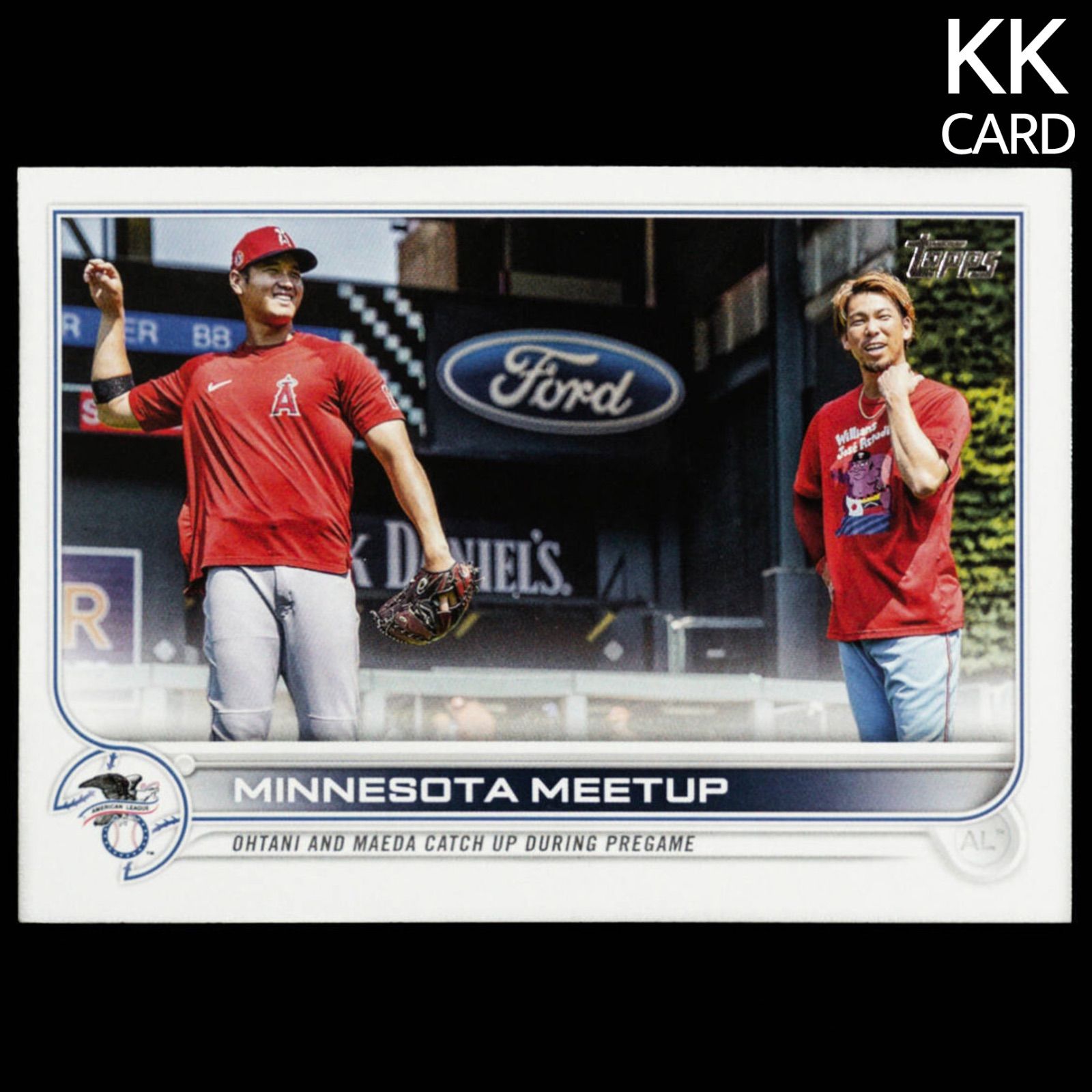 MLB】2022 TOPPS『159 大谷翔平/MIKE TROUT』 うすい 