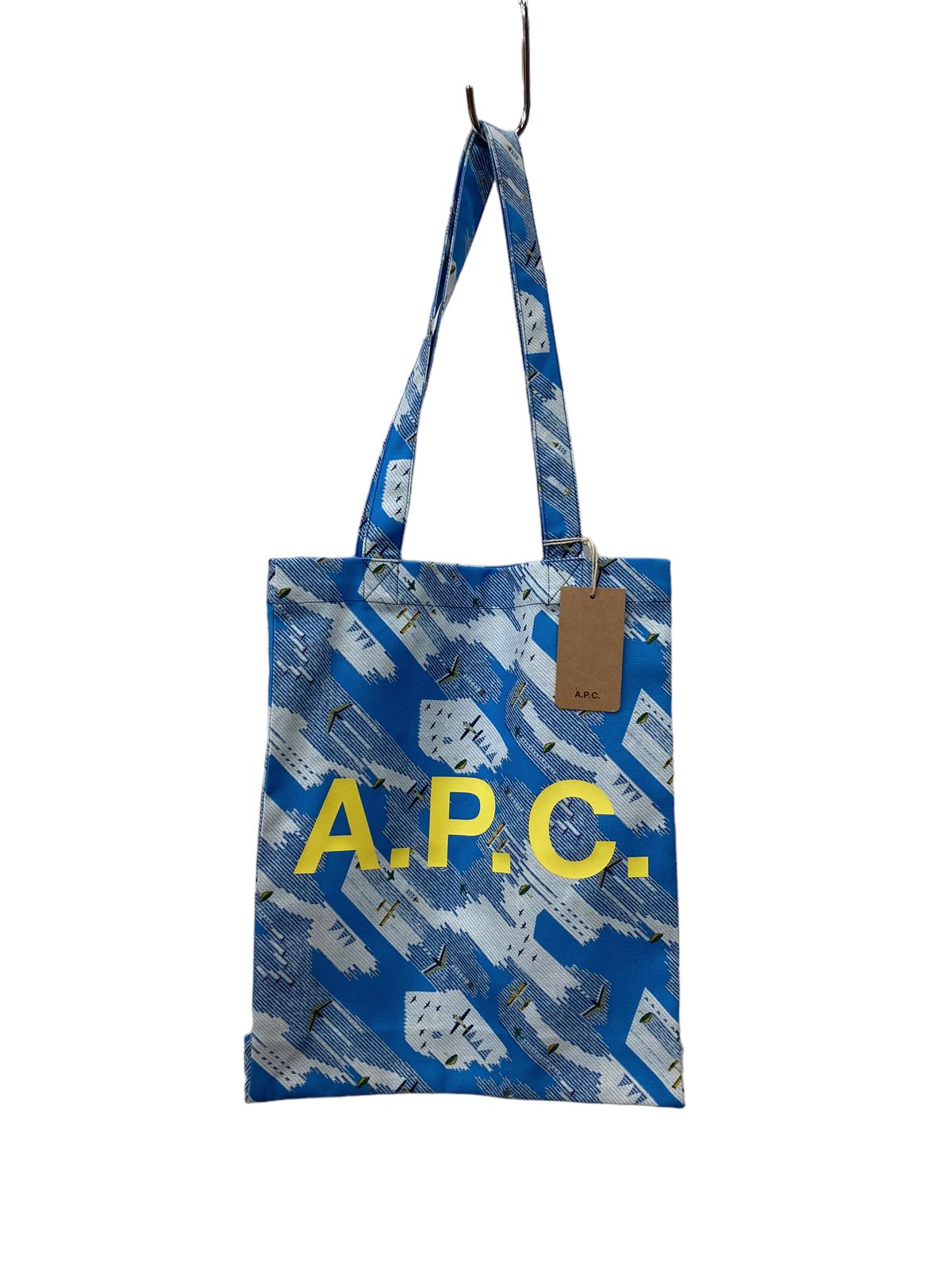 A.P.C. (アーペーセー) トートバッグ 総柄 Tote Lou BLEU COFBY M61442 