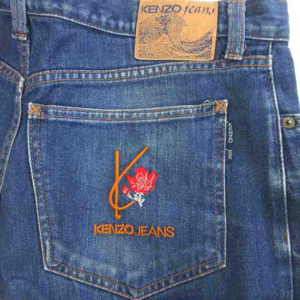 ビンテージ アーカイブ KENZO Jeans ケンゾー ジーンズ リネン 70 ビンテージ アーカイブ KENZO Jeans ケンゾー ジーンズ リネン 70