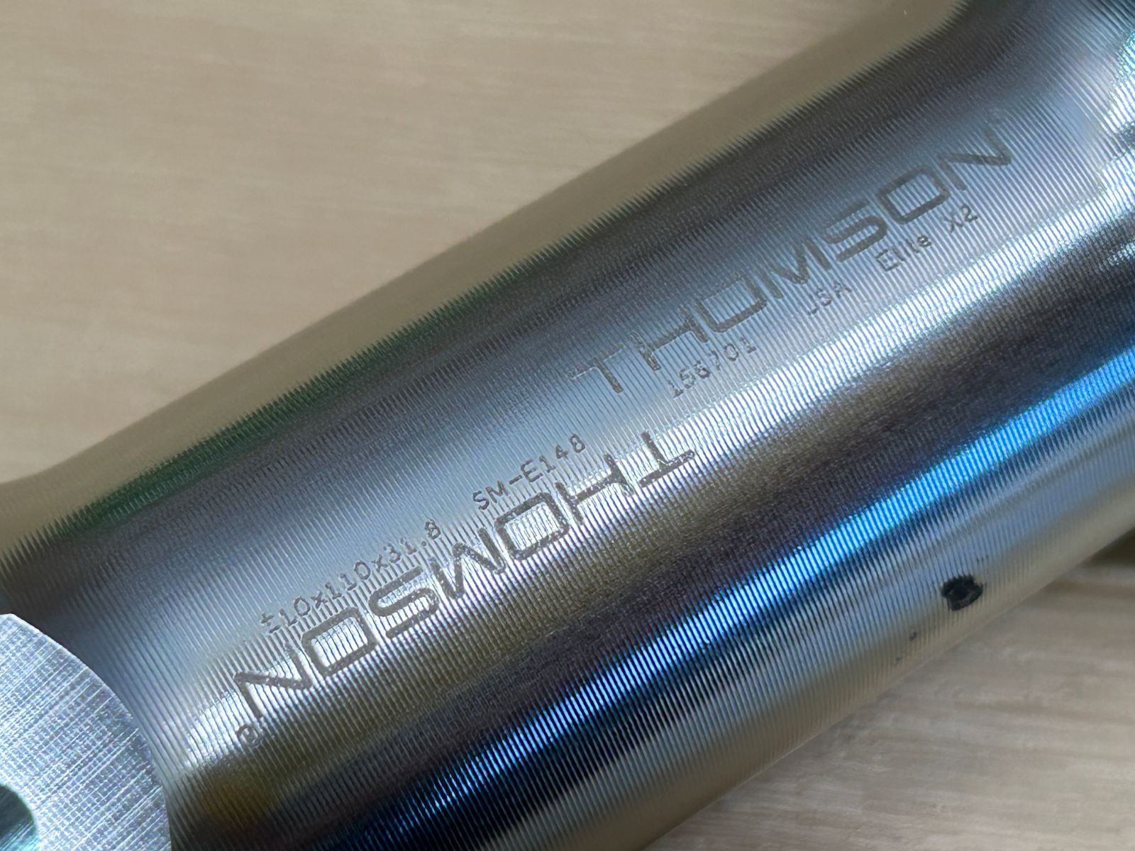 大特価sale!! 美品!! THOMSON ELITE X2 STEM 110mm 149g トムソン エリート CNC アルミステム ロード ミニベロ クロス MTB 同梱発送承り中!! M-462