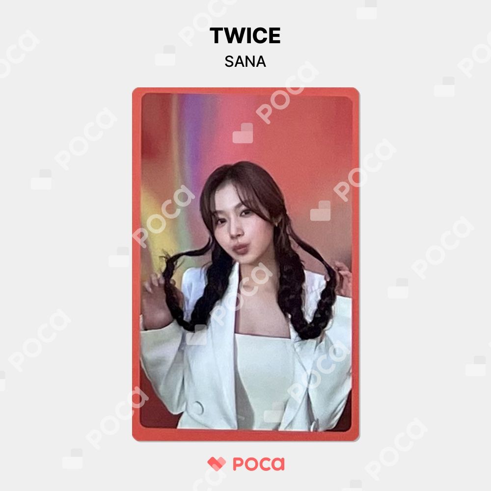 TWICE サナ トレカ With YOU-th Blast Ver. 公式 トレカ - メルカリ