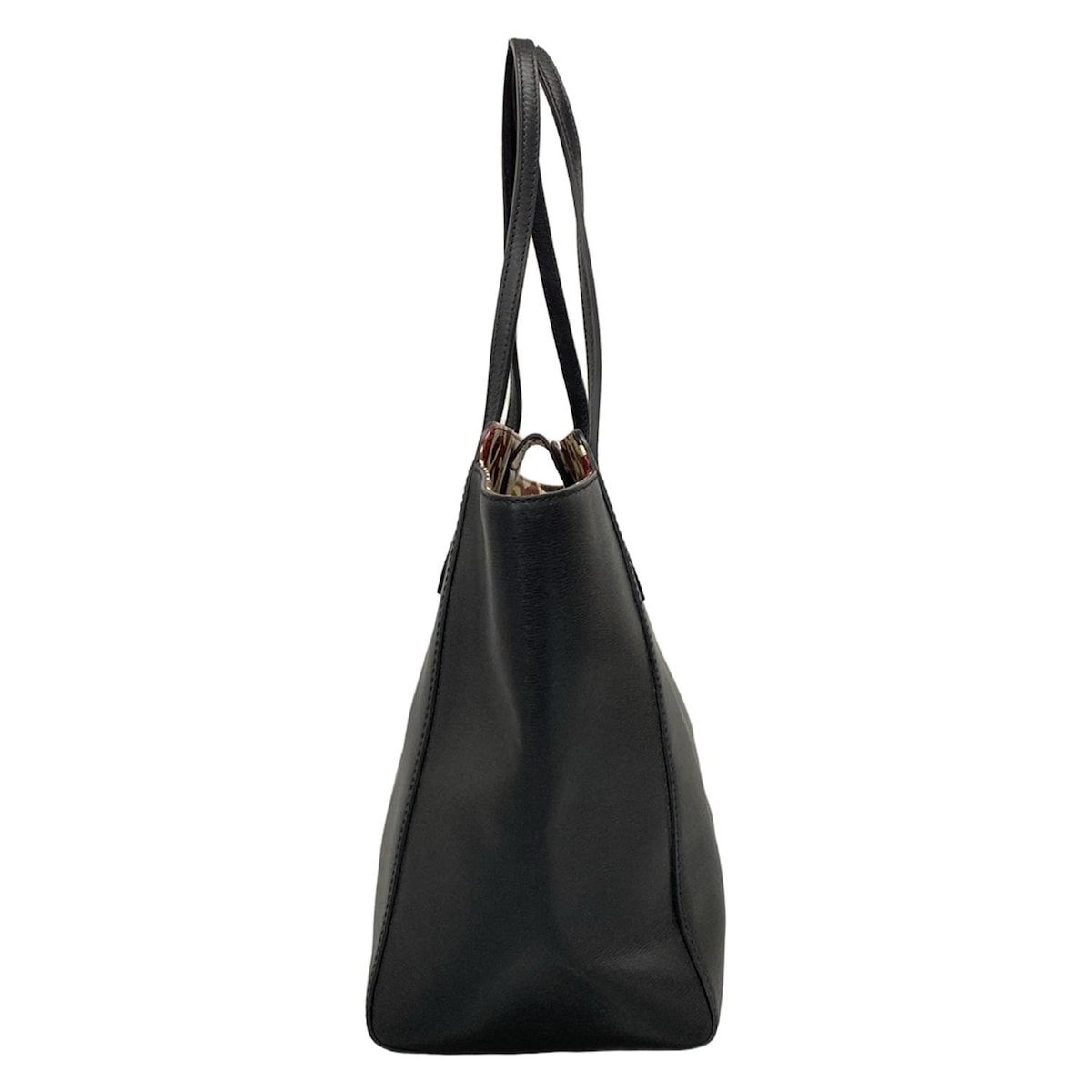 中古・古着通販】GUCCI (グッチ) トートバッグ ブラック