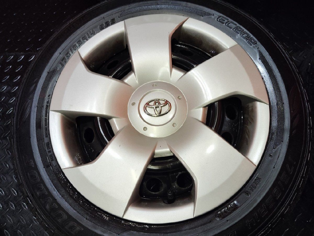 DUNLOP ENASAVE EC202 175/70R14】夏タイヤ【スチールホイール 14