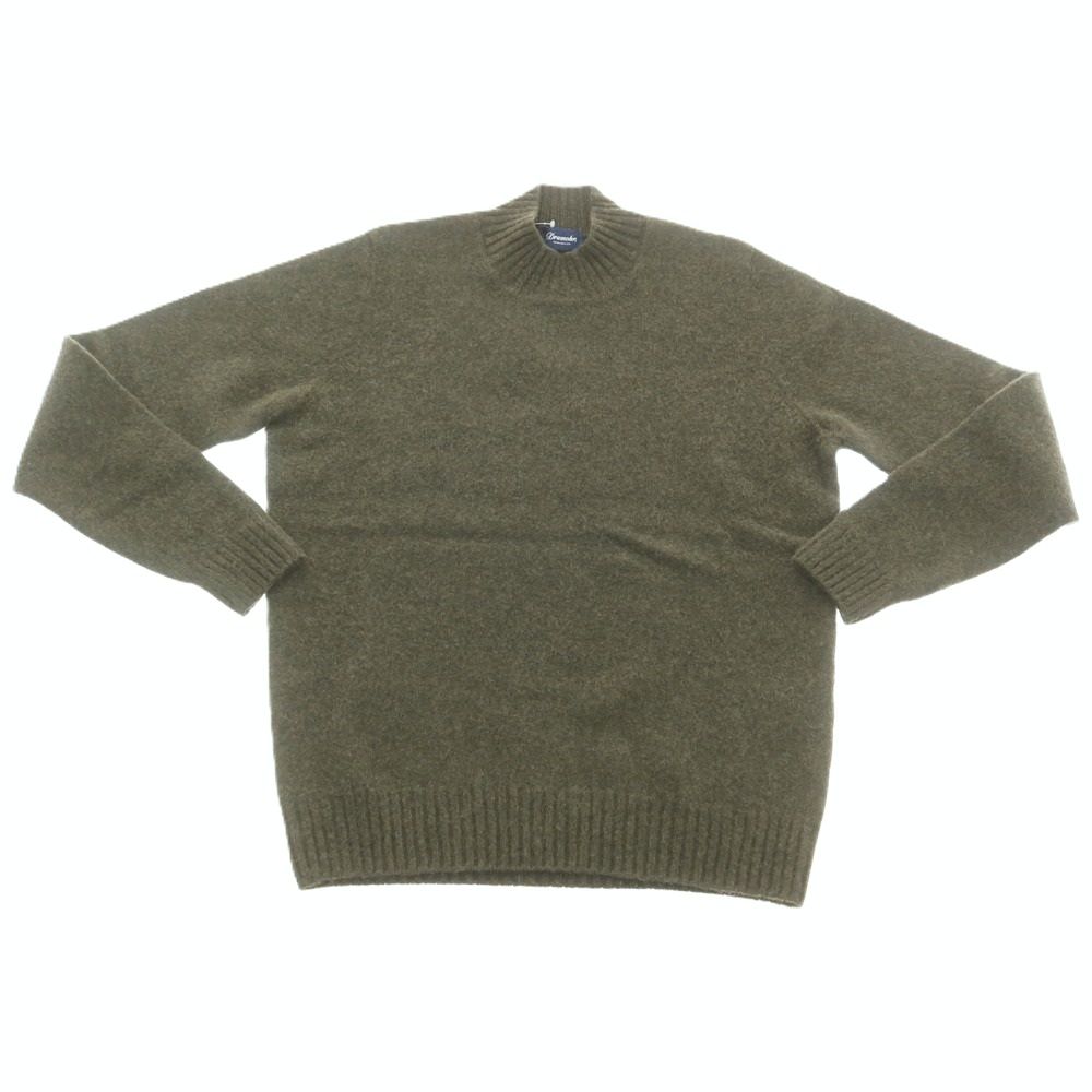 新品】ドルモア DRUMOHR ウール モックネック プルオーバーニット