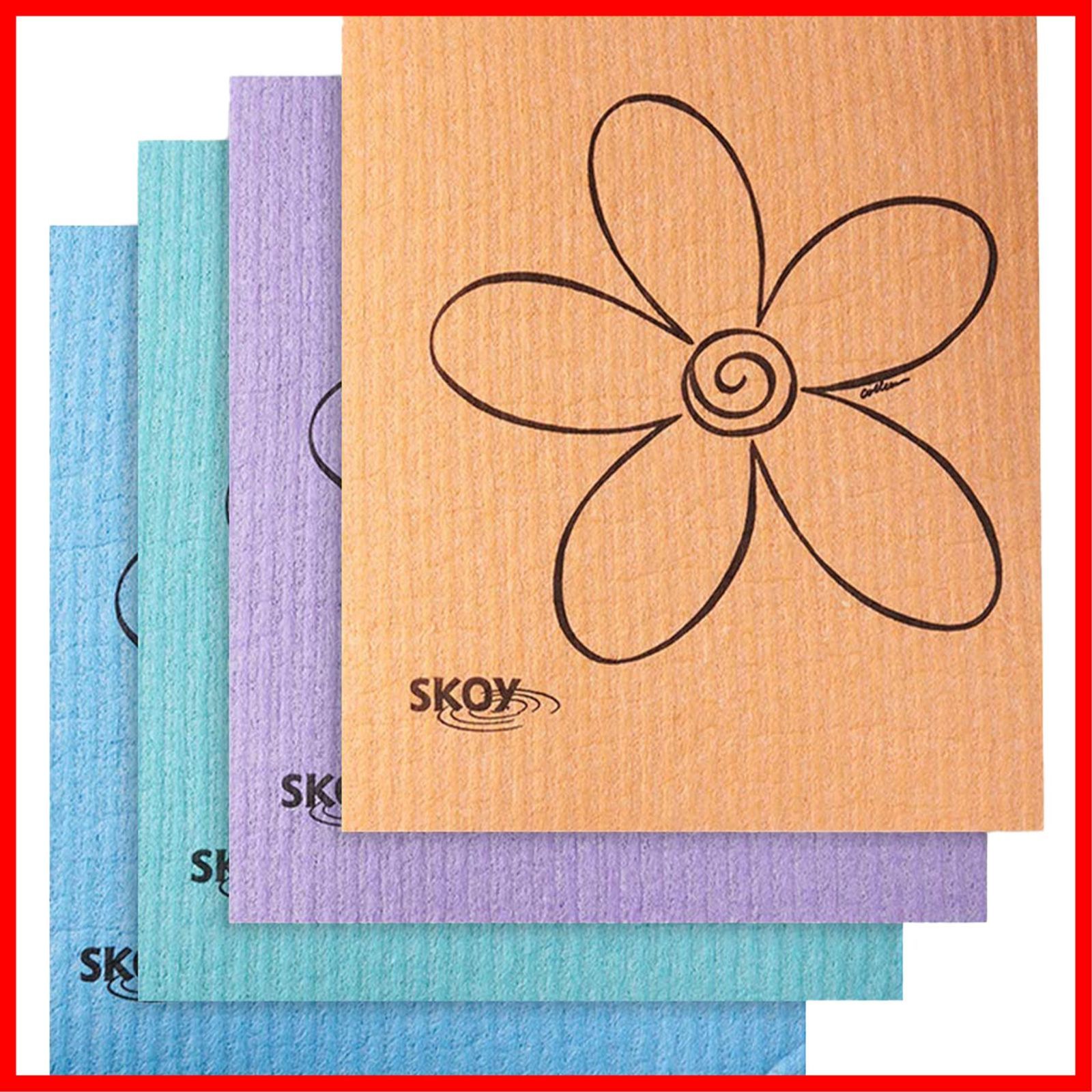 交換 タオル 紙 優しい エコ 布 4 の セット クリーニング SKOY