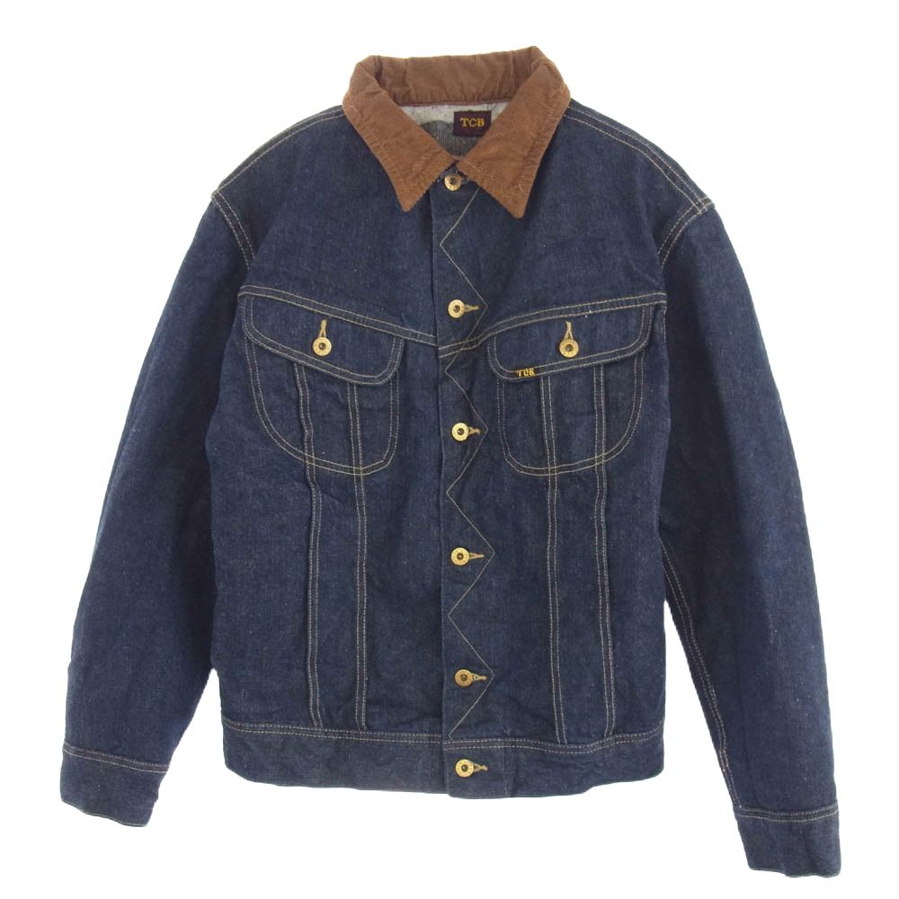 TCB jeans ティージービージーンズ Storm Cats Jacket ストーム キャッツ ブランケット ジャケット インディゴブルー系 42【中古】