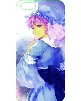 [Used] Doujin Mobile, PC, Game Accessory Related [Touhou Project] iPhone 5/5S Case Saigyoji Yuyuko (Chagu) /Ah Saikai (Oh So Kai)