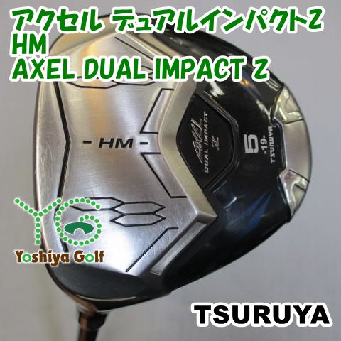 【希少レフティ】　アクセル　DUAL IMPACT HM メンズゴルフセット TSURUYA AXEL DUAL IMPACT HM Iron Set 5-9 P AXEL DUAL IMPACT