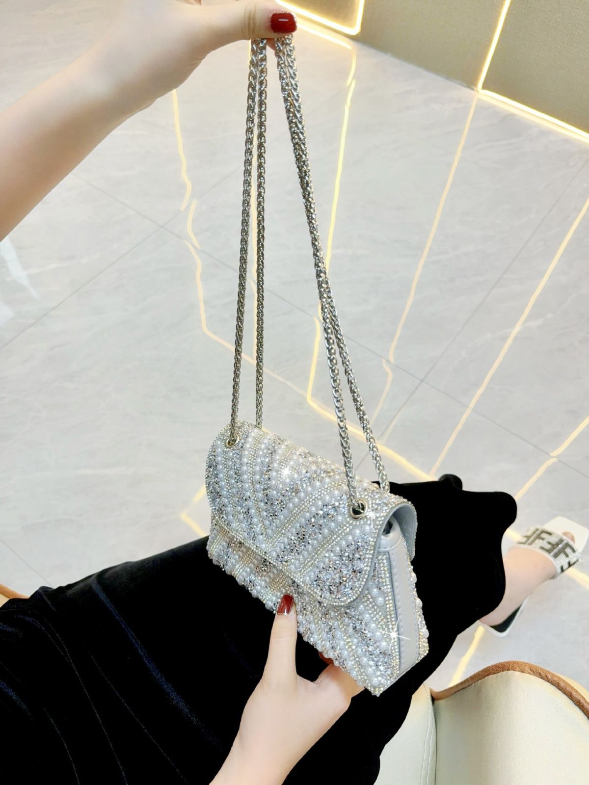 バッグ　パーティーバッグ　ハンドバッグ　クラッチバッグ