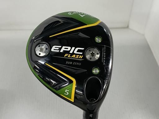 キャロウェイ EPIC FLASH SUBZERO 5W フェアウェイウッド FW Tour AD SZ フェアウェイ フレックスS メンズ 男性用 右利き 右用 Cランク ゴルフクラブ
