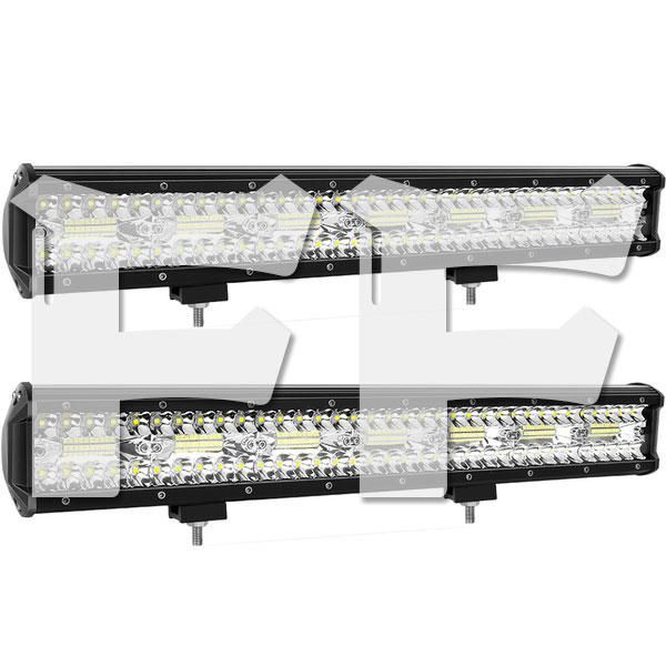 送料無料○ 20インチ LED ワークライト 作業灯 420W 6500K ホワイト 