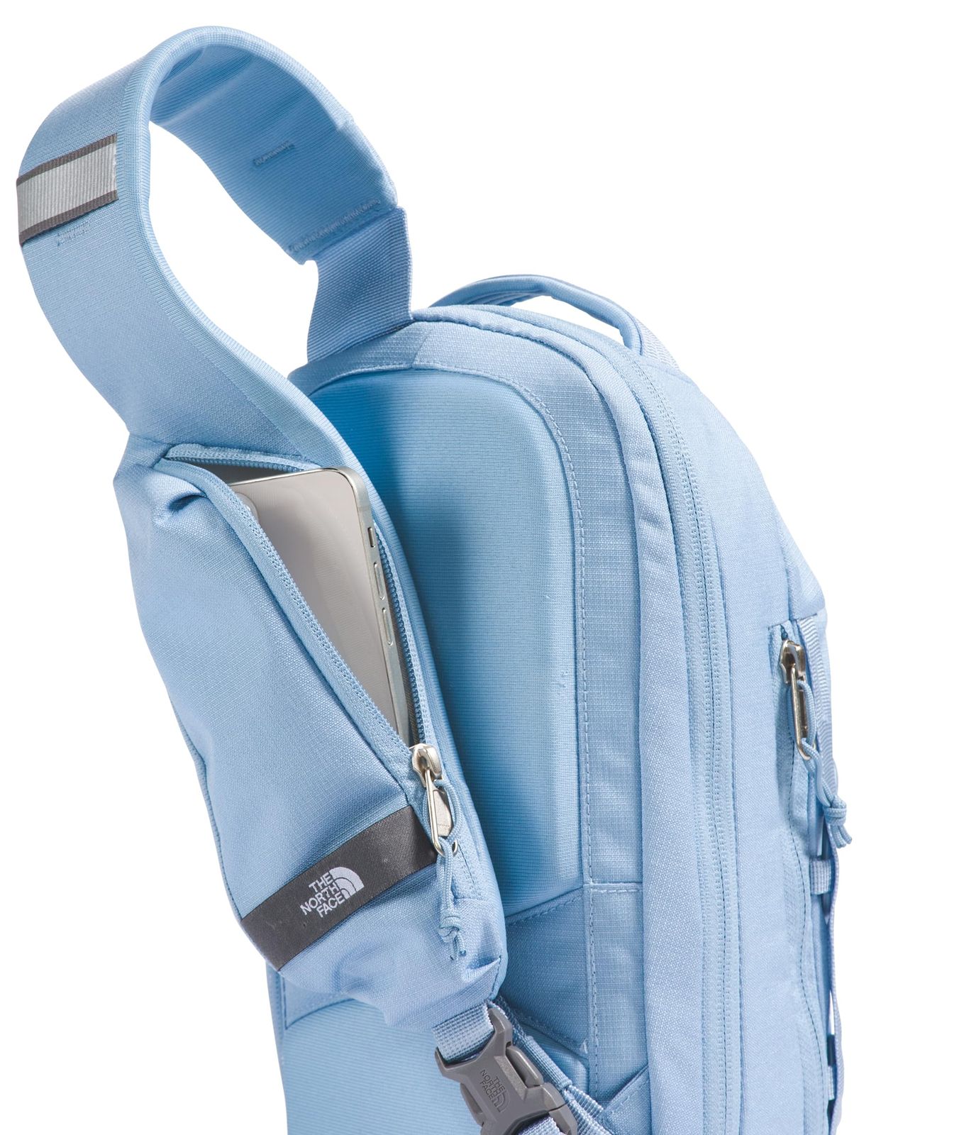 アウトドア THE NORTH FACE Borealis スリングバッグ。, スチール 