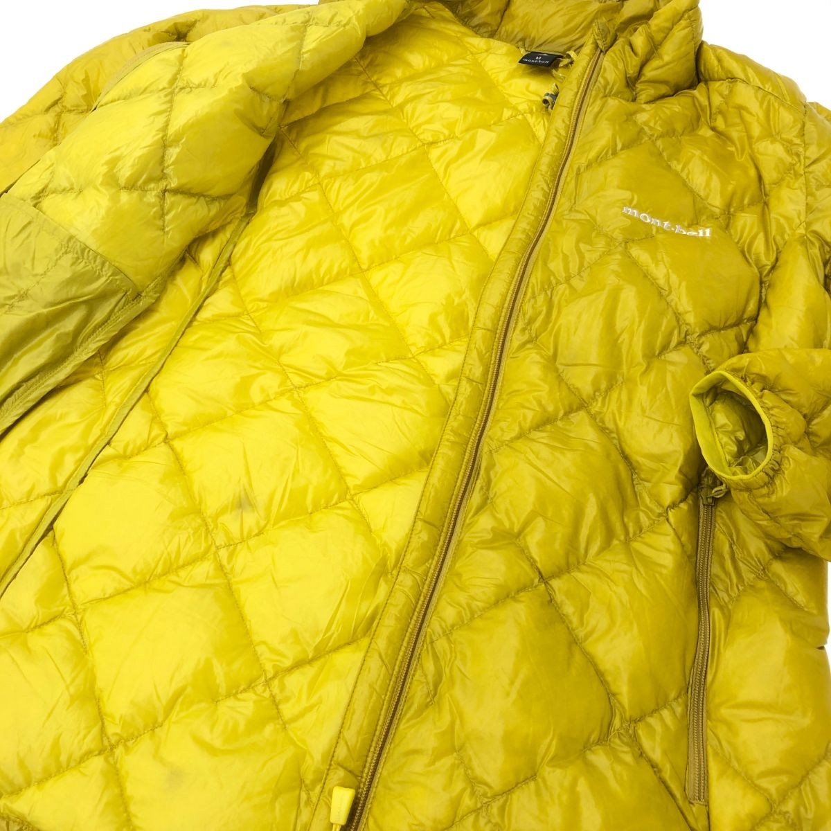 mont-bell モンベル ダウンジャケット サイズ:M イエロー レディース