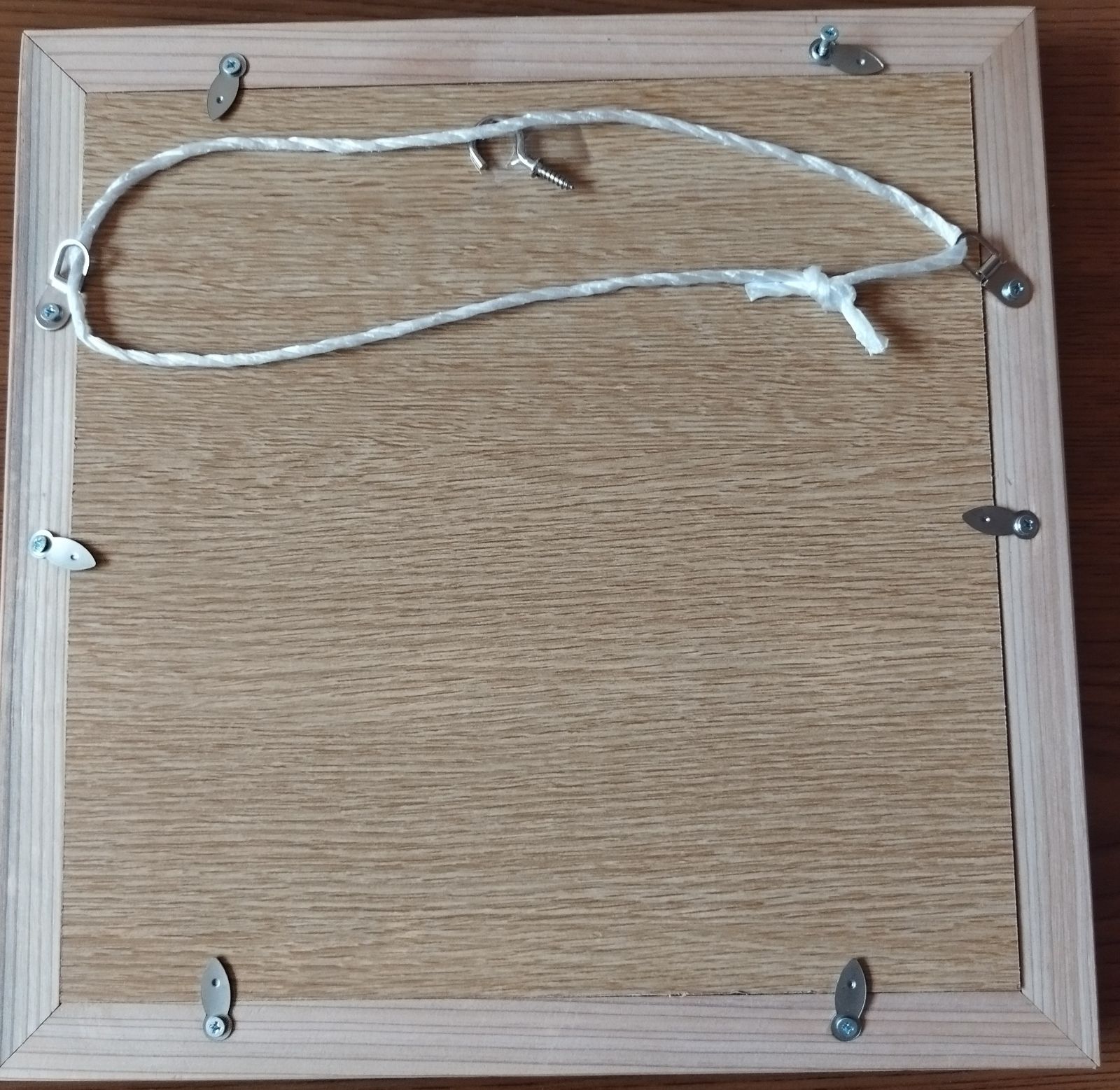 162 ❣️特価❣️麻の葉組子入り 3枚一組 木製額縁 162 麻の葉