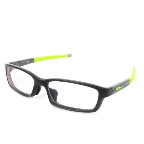 オークリー OAKLEY CROSSLINK YOUTH 眼鏡 アイウェア 度入り セルフレーム ナロー ロゴ スポーツ 53□15 135 黒 ブラック OX8111-0353 |MN4 GY17