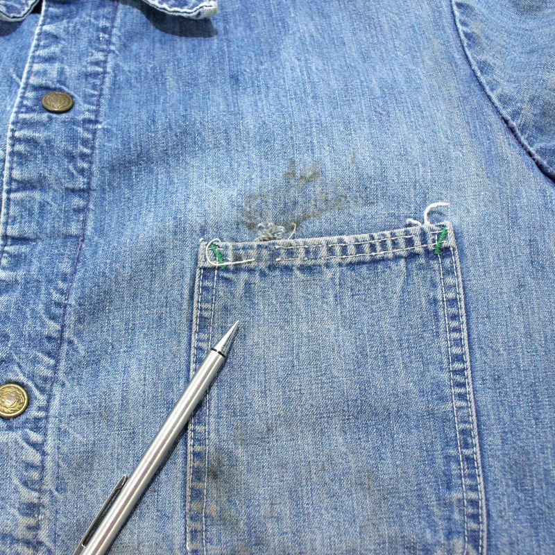 70s USA製 Levi’s デニム カバーオール メンズ M 70s vintage デニム カバーオール メンズ Lサイズ相当 - メルカリ
