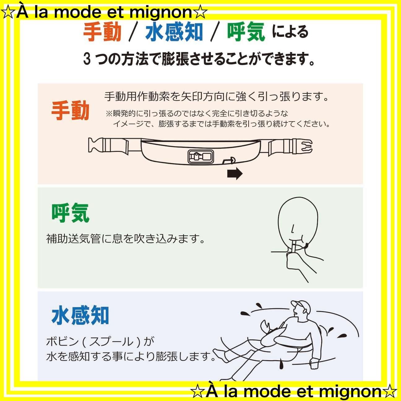 自動 手動膨脹式