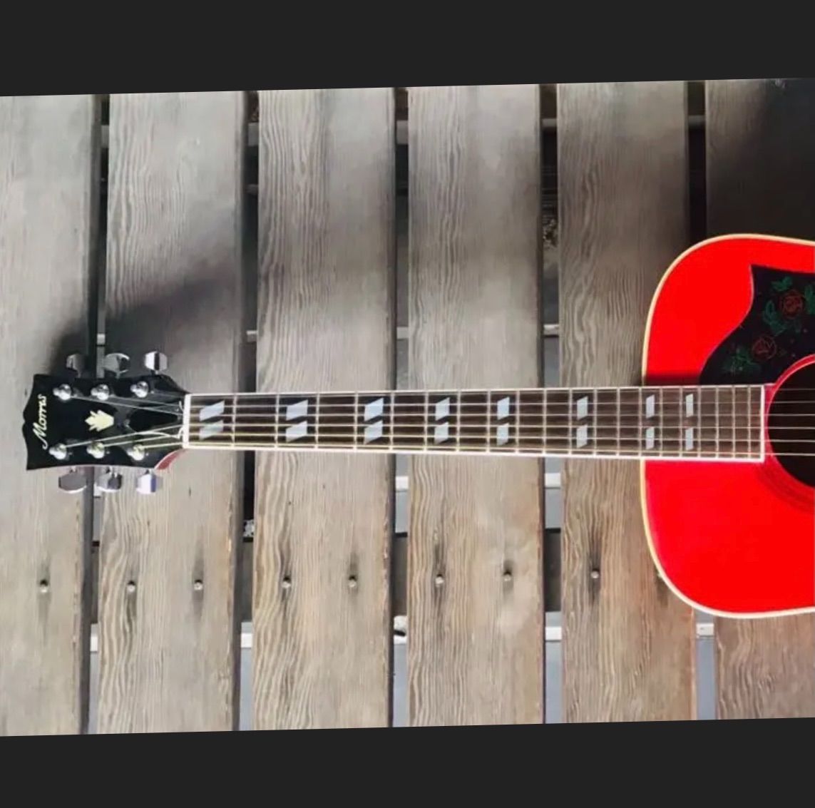 モーリス アコースティックギター(Doveモデル) USED - メルカリ