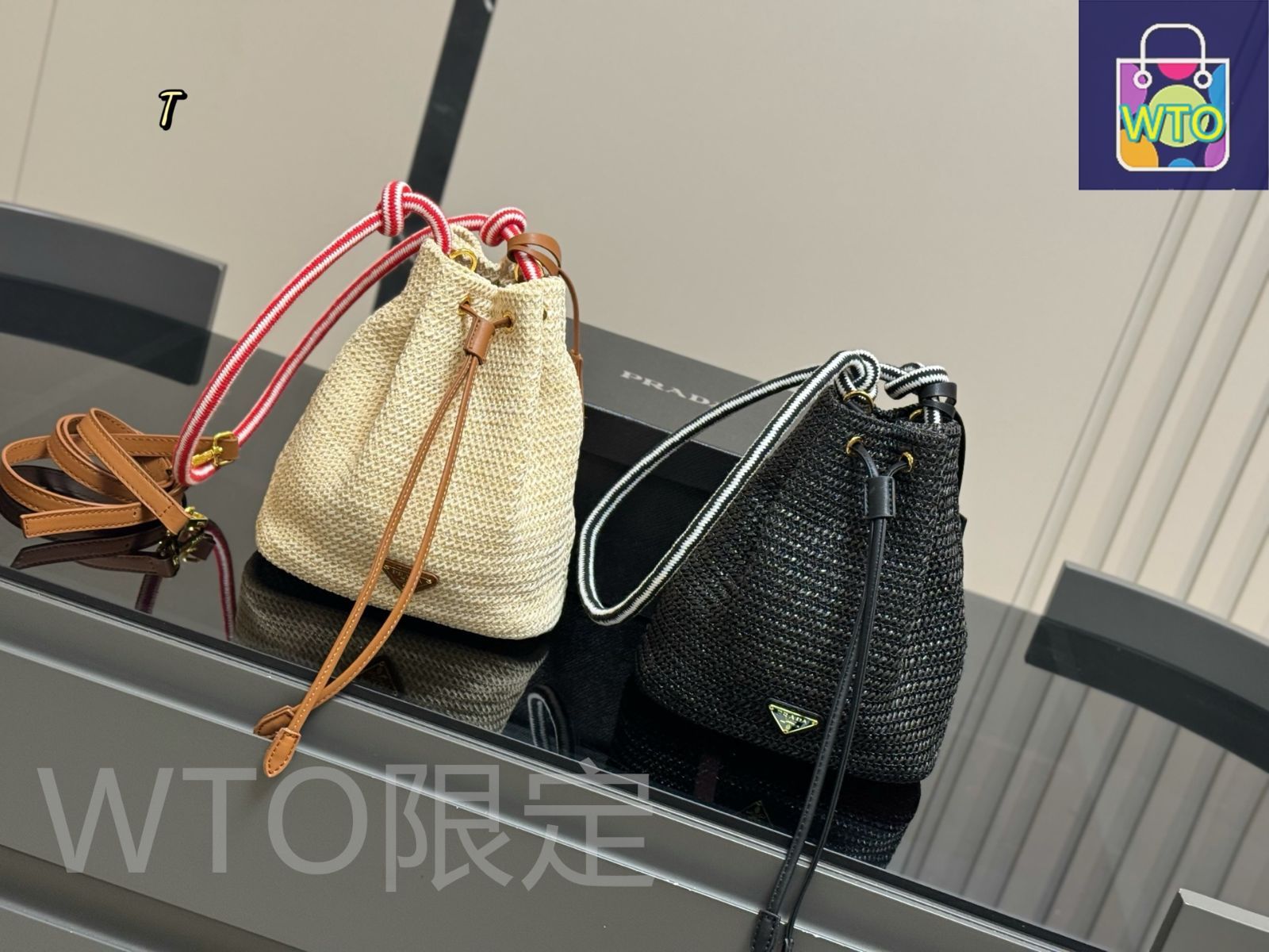 今日特価】Prada プラダ 新作バケットバッグシリーズ 長い肩帯