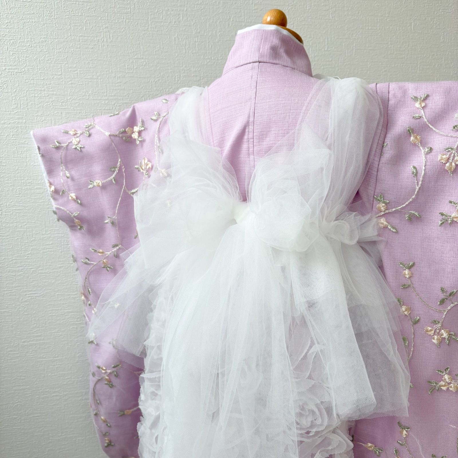 受注生産】七五三 ローズチュール 被布 - メルカリ
