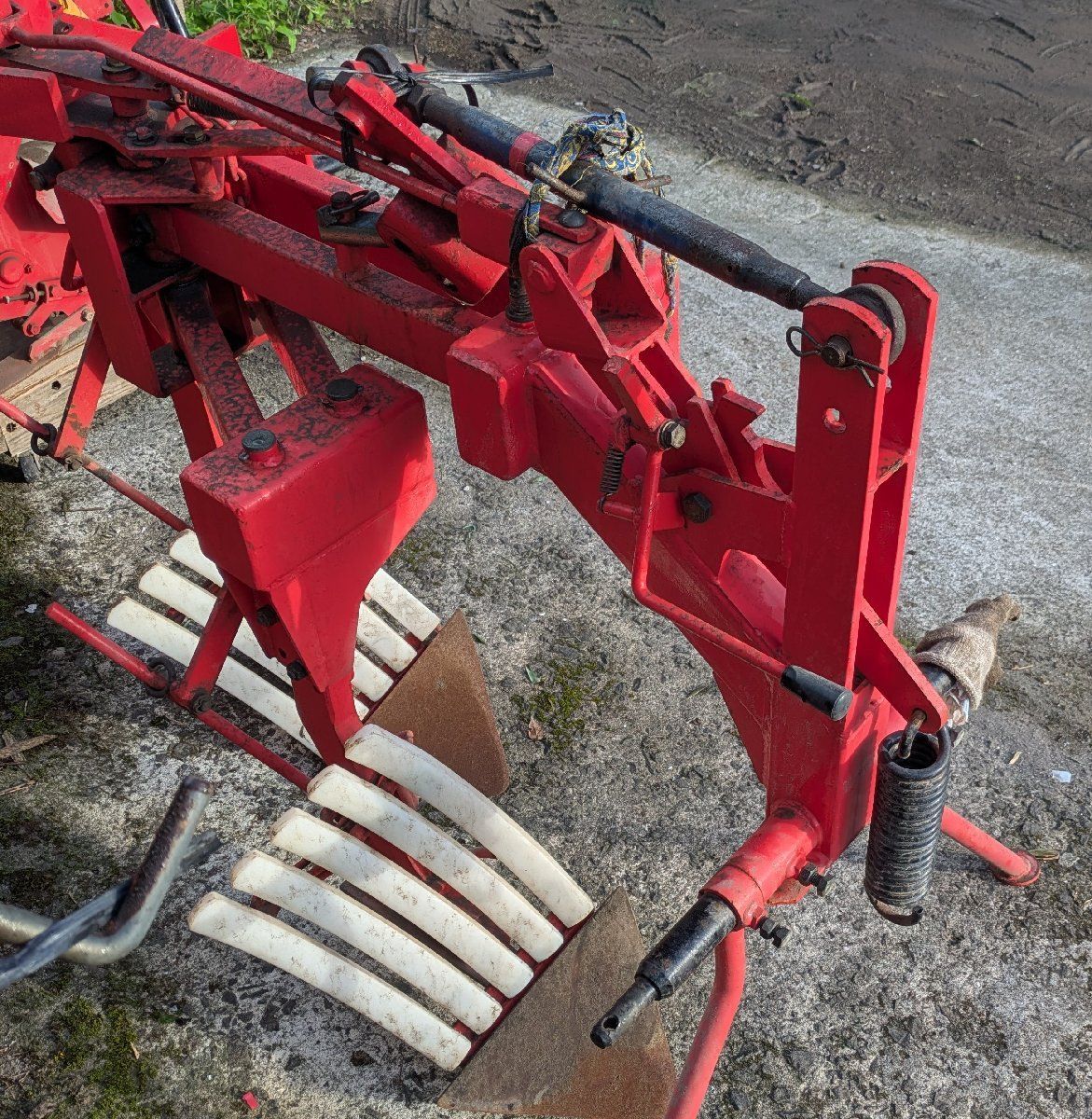 鹿児島発 ニプロ松山トラクター用双用すき TR-500 三点リンク