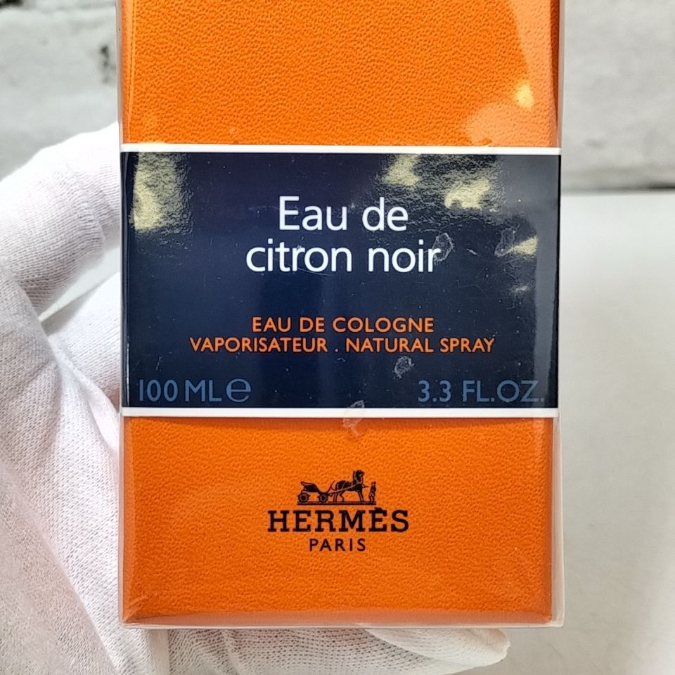 B 30 【 HERMES 】 未開封 100ml Eau de citron noir エルメス