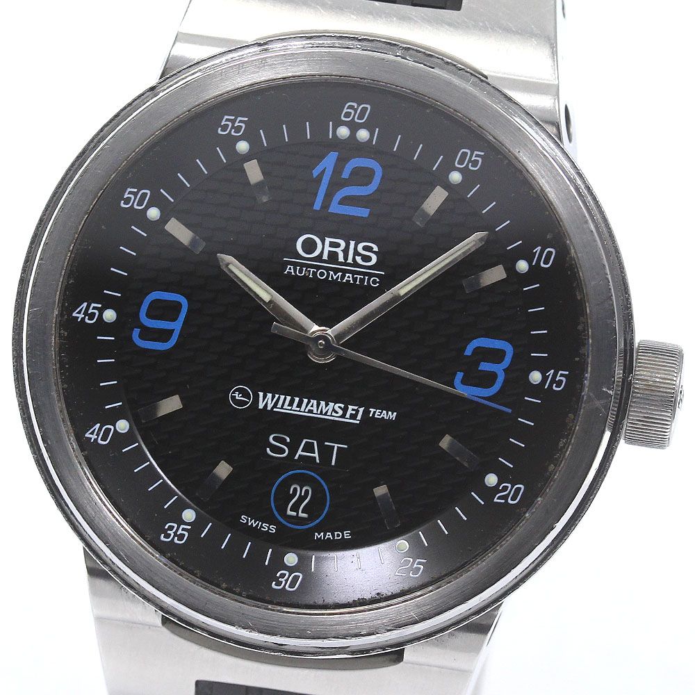 オリス ORIS 7560 ウィリアムズ デイデイト 自動巻き メンズ _781726 ...