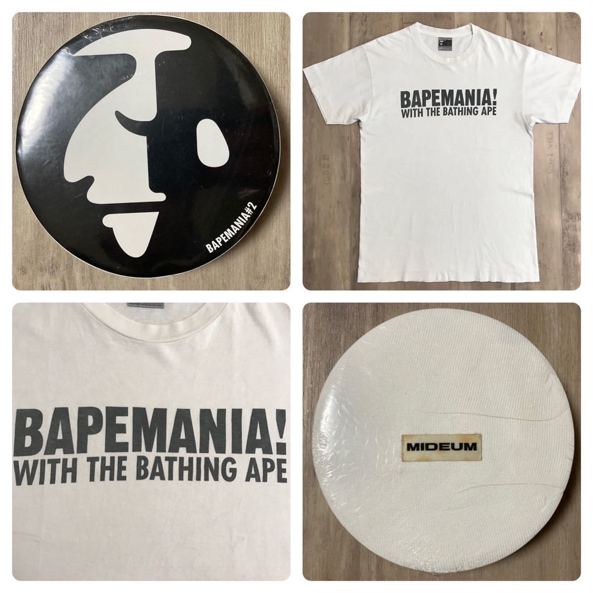 BAPE MANIA 圧縮 Tシャツ a bathing ape ベイプ エイプ - メルカリ