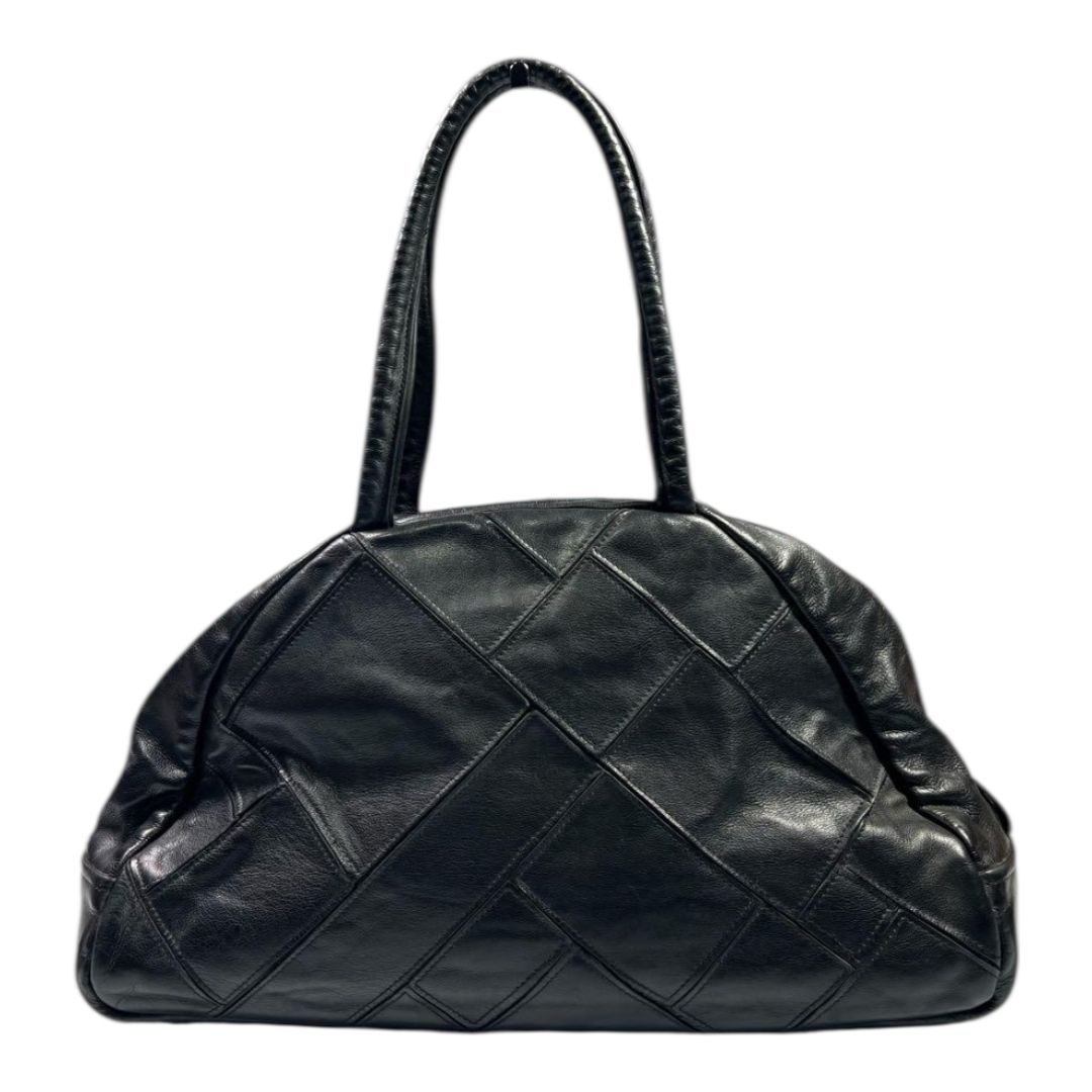 Jas-M.B. ジャスエムビー レザー トラベラーバッグ ボストンバッグ トートバッグ ミニボストンバッグ ブラック 本革