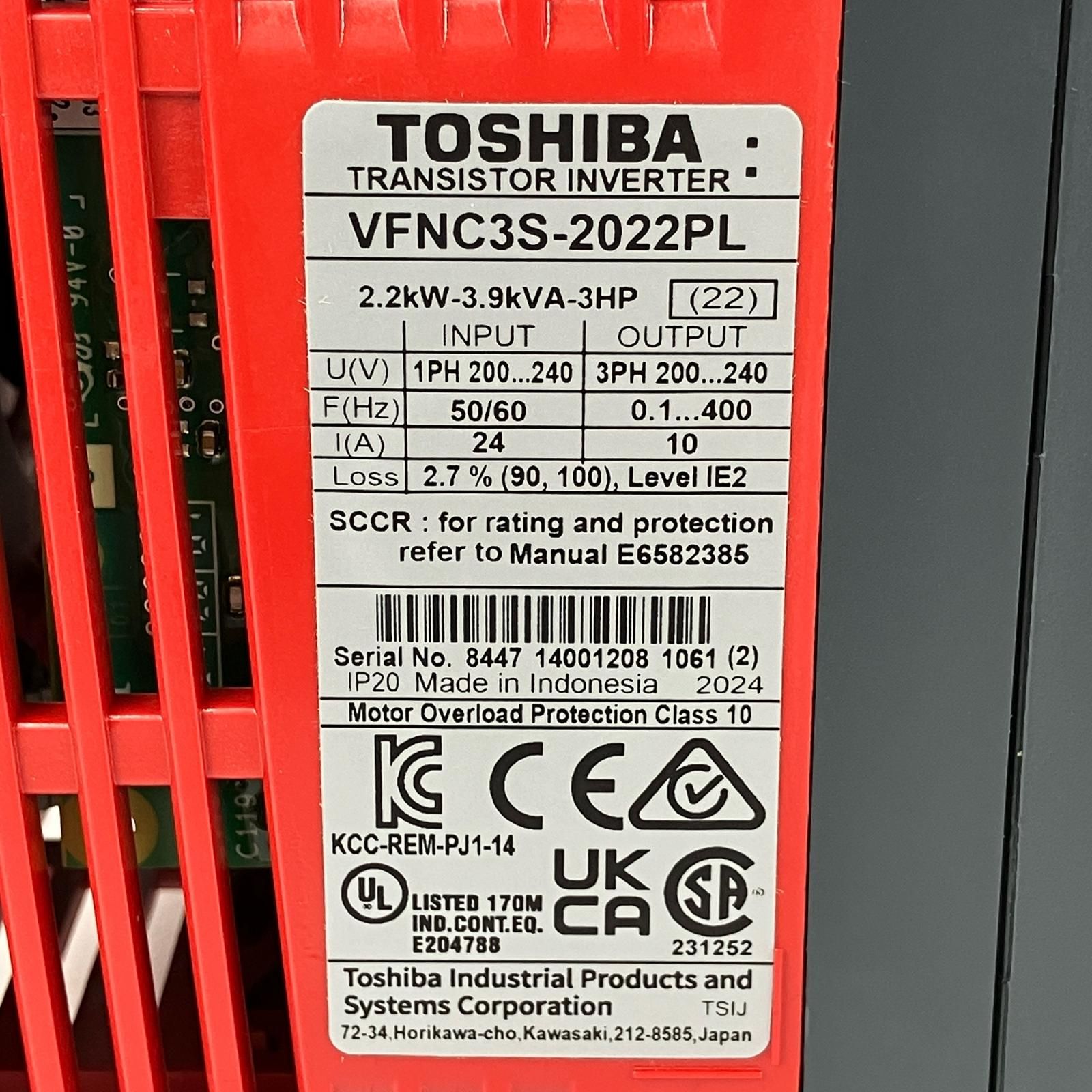 VFNC3S-2025PL レッド×ブラック