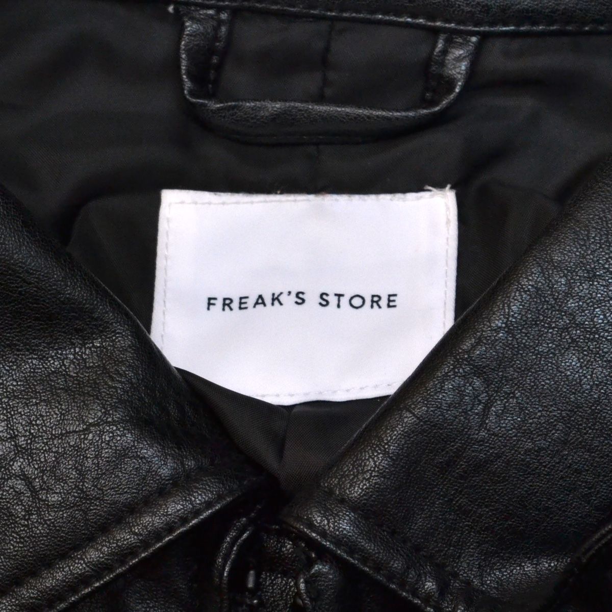 FREAK'S STORE フリークスストア フェイクレザーブルゾン