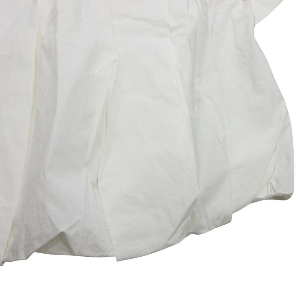 08sircus - 良品 15ss 08sircus ゼロエイトサーカス stretch broad blouse 半袖 シャツ ブラウス カットソー 1 白 ホワイト レディース 古着 中古 USED 08sircus - 良品 15ss 08sircus ゼロエイトサーカス stretch