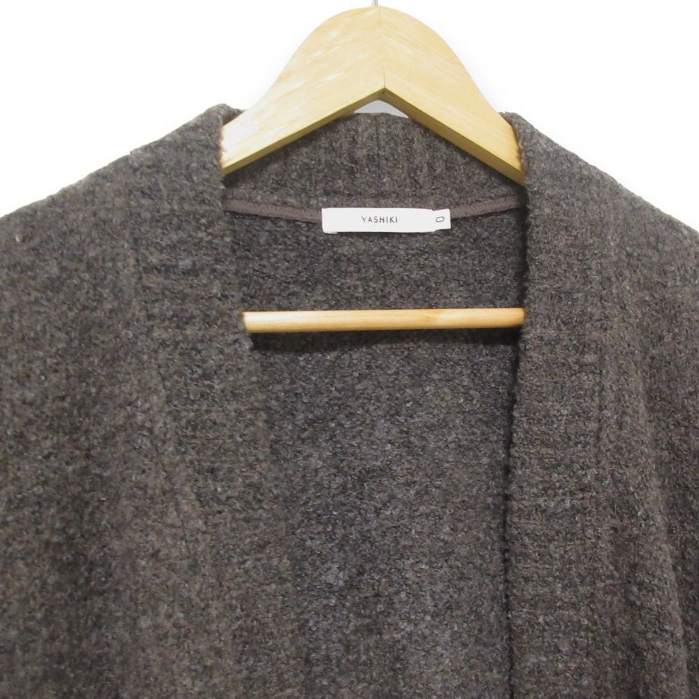 美品 YASHIKI ヤシキ Setsuen Hanten Knit アルパカブレンド