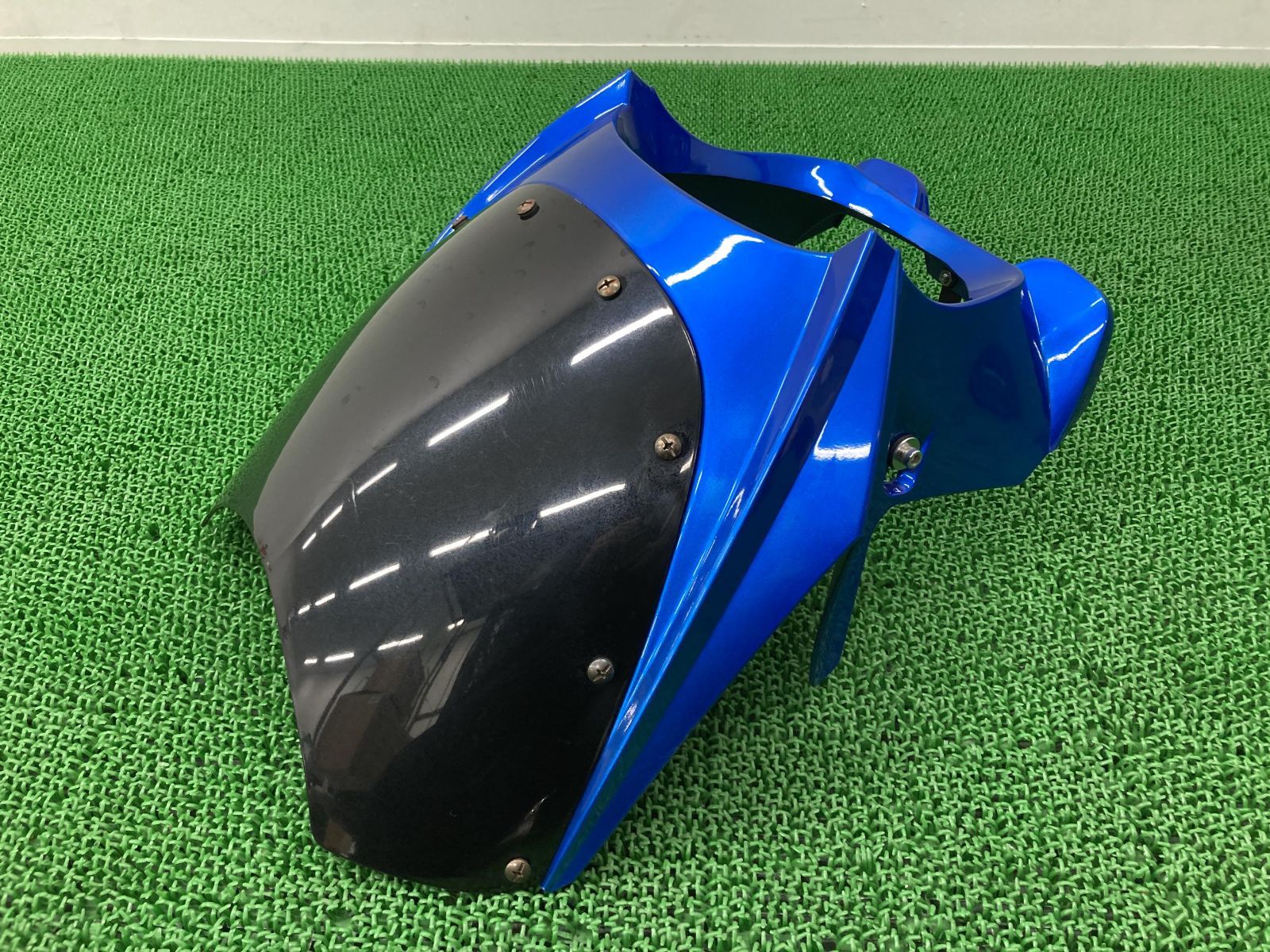 クロスドック製 ビキニカウル 青 DZY2A0 社外 中古 バイク 部品