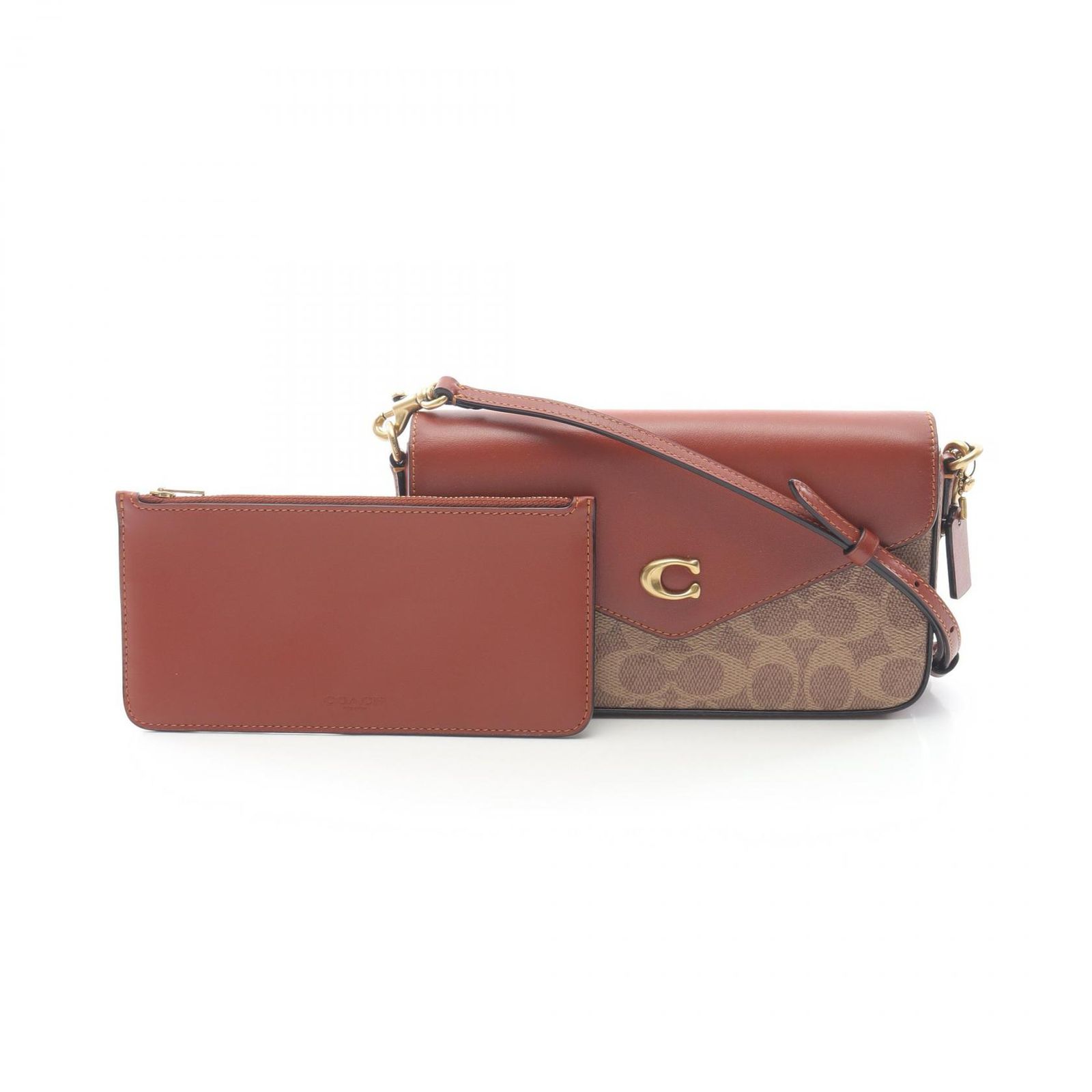 コーチ COACH ショルダーバッグ C8442/B4NQ4 ブラウン系 PVC