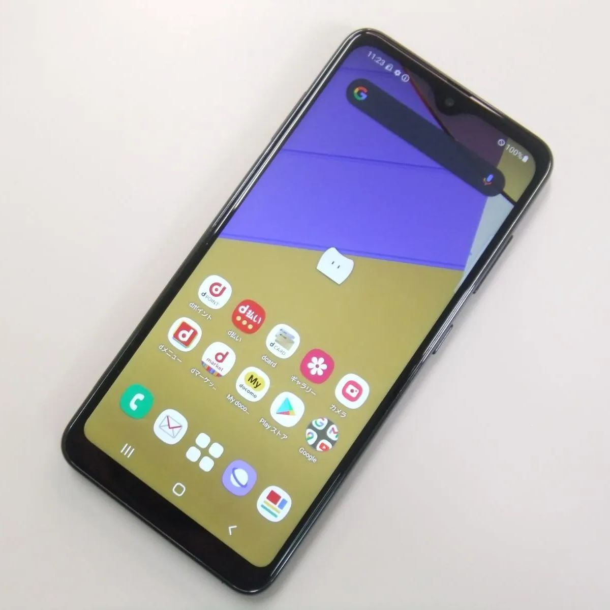 【中古】 Galaxy A21 SC-42A ブラック docomo SIMロック解除済