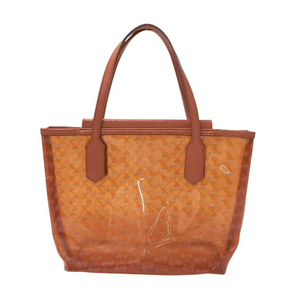 レザレクション クリア カートバッグ 総柄 オレンジ系 ゴルフウェア ストスト