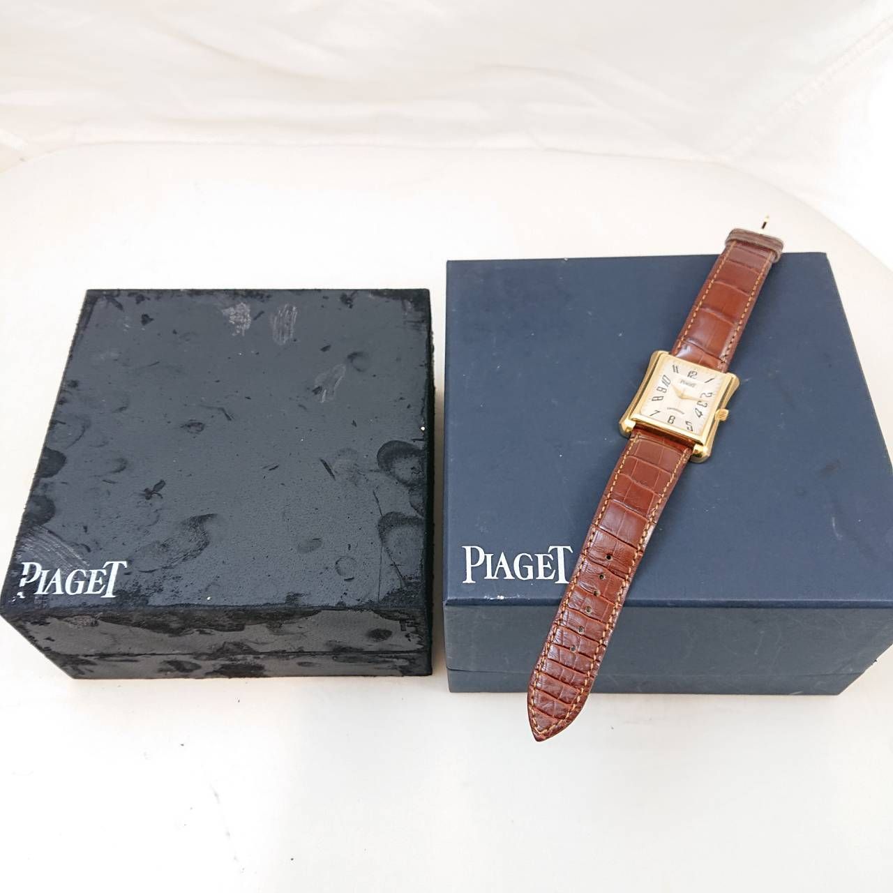 ピアジェ PIAGET エンペラドール G0A32017 K18PG/レザー
