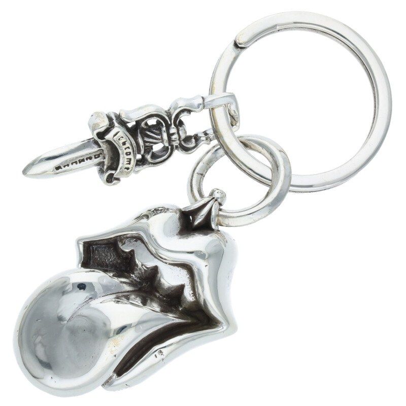 クロムハーツ　ダガーチャーム　ジップ　no5 キーリング CHROME HEARTS クロムハーツ（原本無） RNG ＆ No5 DAGGER #5