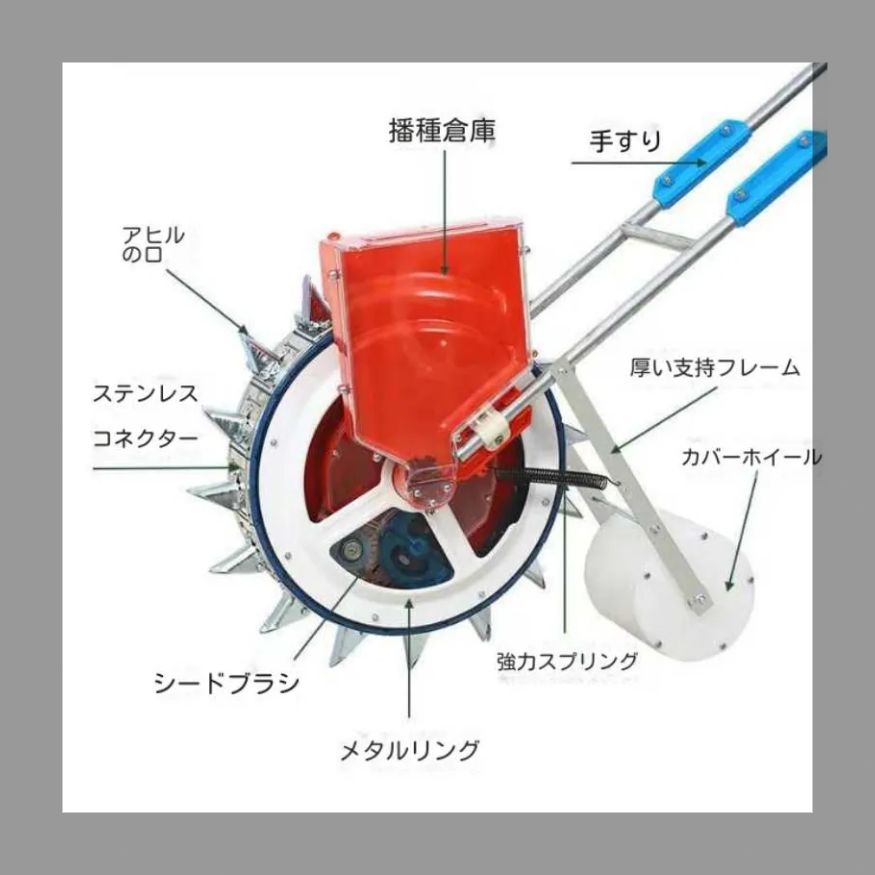 農具手押し式播種器トウモロコシ大豆オンデマンド機小型家庭用多機能豆類栽培機器