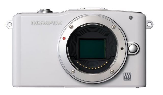 OLYMPUS ミラーレス一眼 PEN mini E-PM1 ボディ ホワイト E-PM1