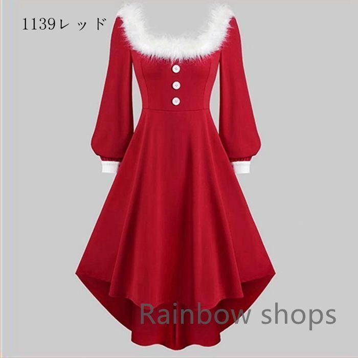 サンタ使用ワンピース　未使用 7dbaabf5c6bb4ed59ba7dc0379bede