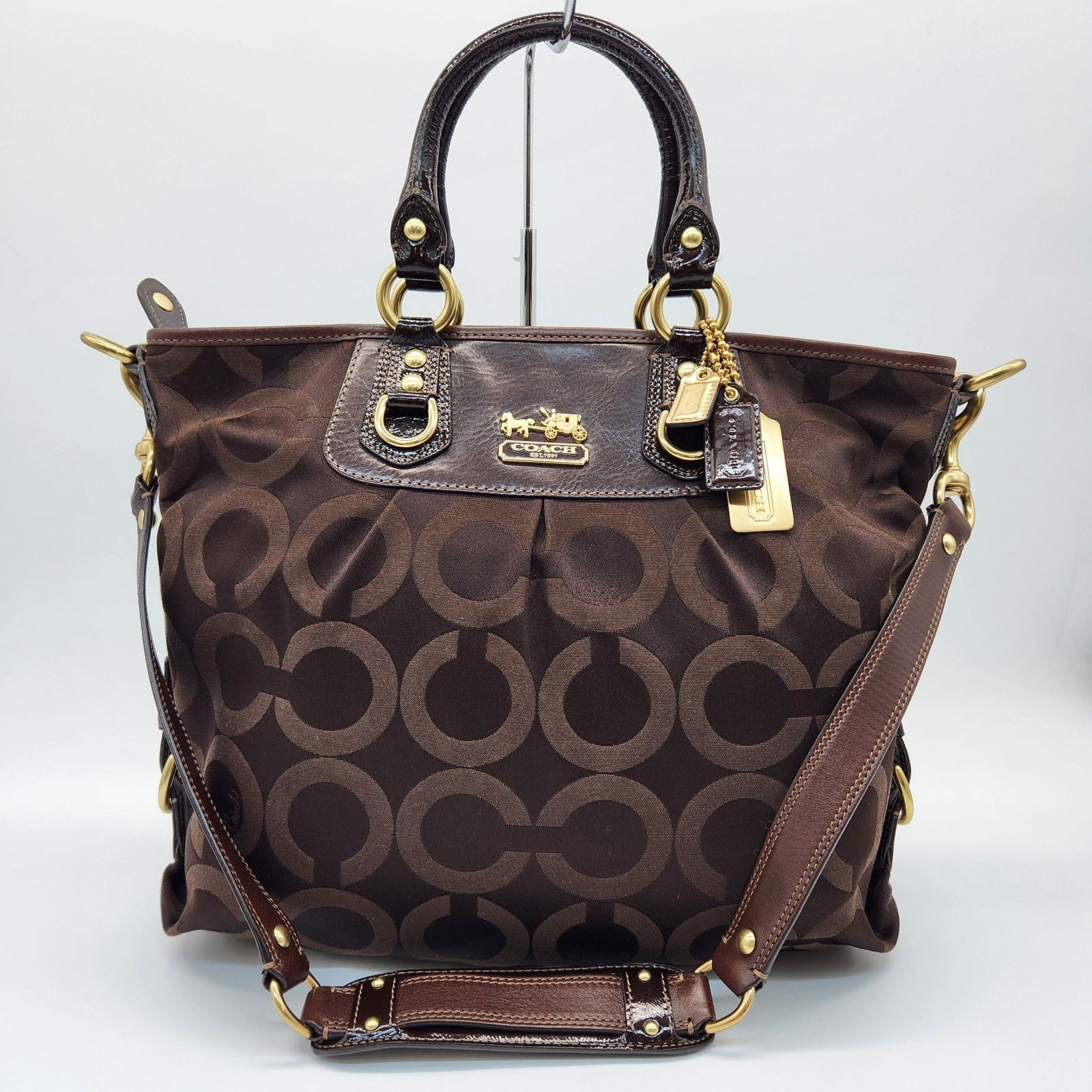 アテッサ新作モデル COACH コーチ 2way ショルダーバッグ ハンドバッグ 12963 バッグ