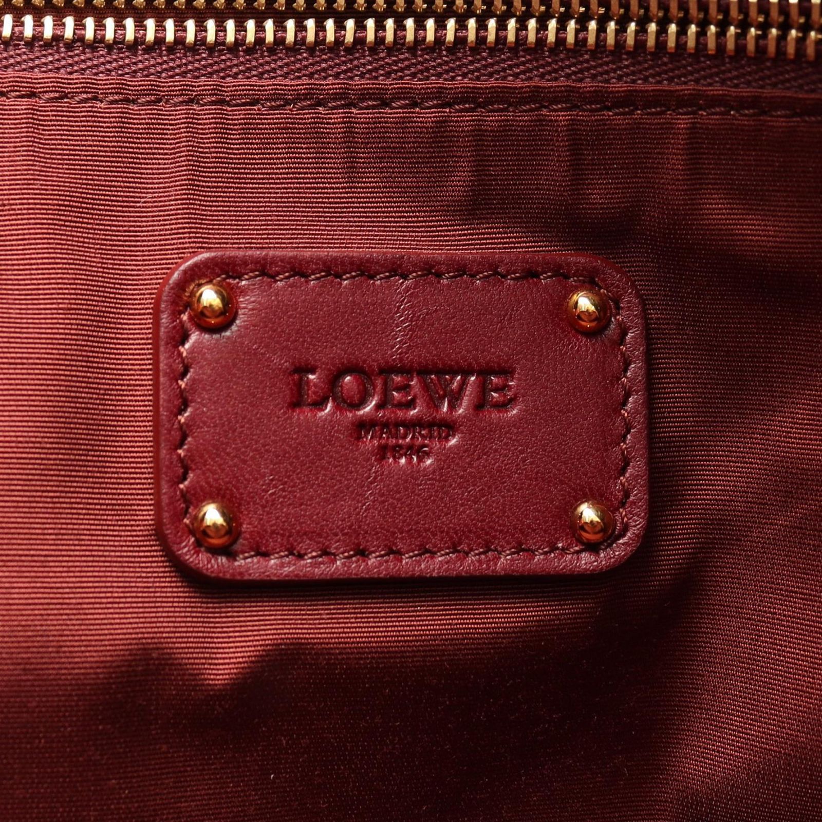 akigorie421✨LOEWE アマソナ36 ハンドバッグ アナグラム LOEWE アマソナ 36 2way ハンド ショルダー バッグ レザー