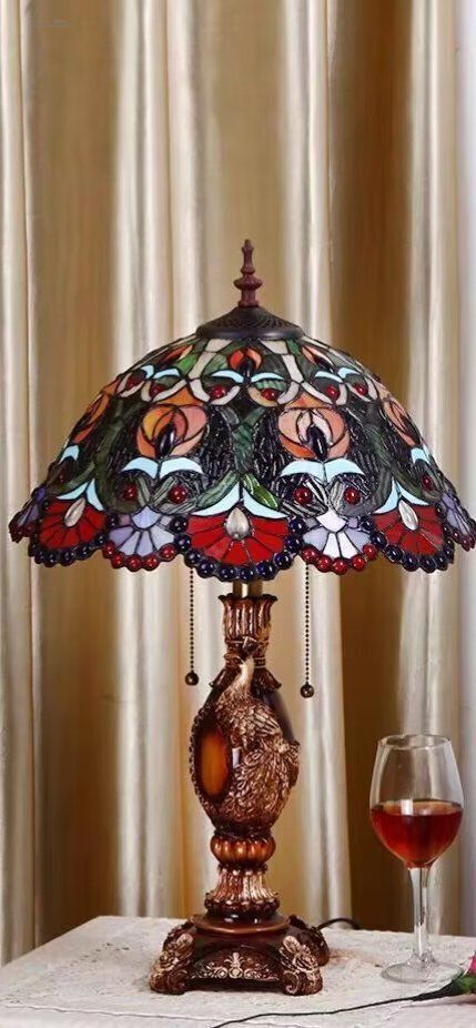 ステンドグラス ランプ ライト 花 卓上ランプ テーブルランプ : ステンドグラス ランプ おしゃれ スタンド 綺麗な