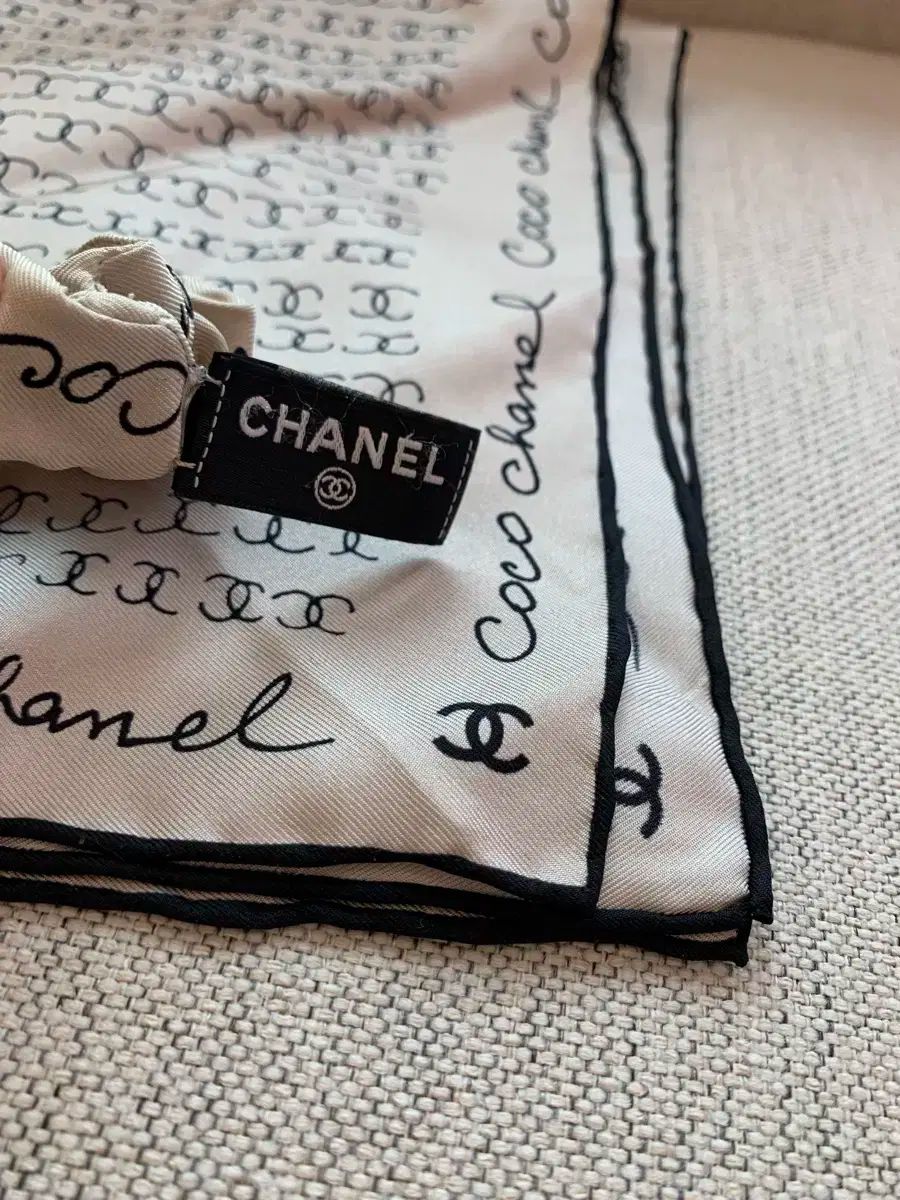 CHANEL シャネル ヘッドバンドスカーフ