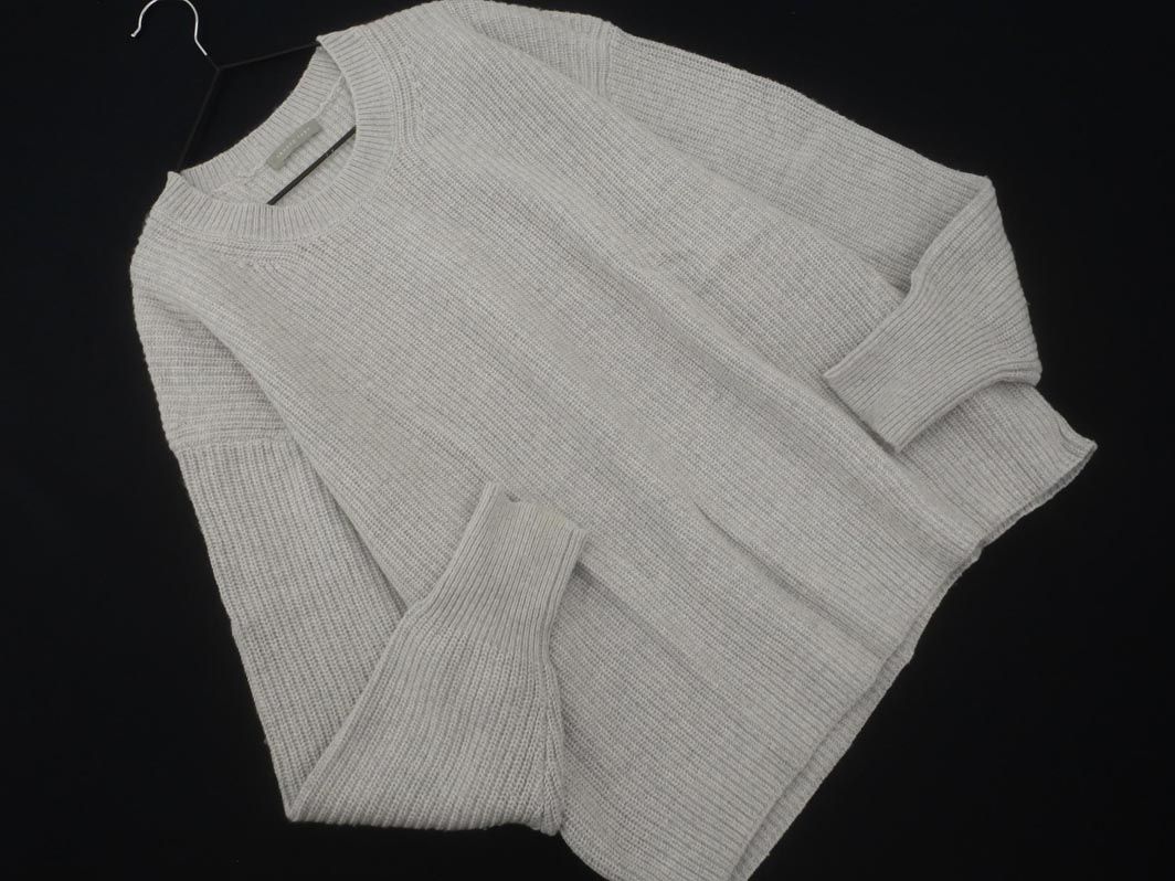 今季美品* theory luxe ハーフジップニット グレーヘザー38 今季美品* theory luxe ハーフジップニット グレーヘザー38